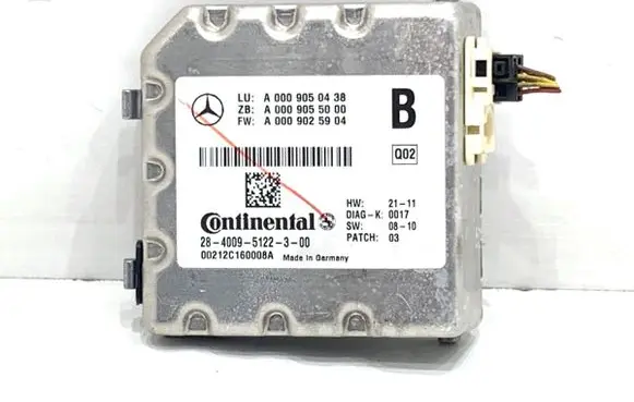 Mercedes-Benz ML W166 Windshield/windscreen camera A0009050438