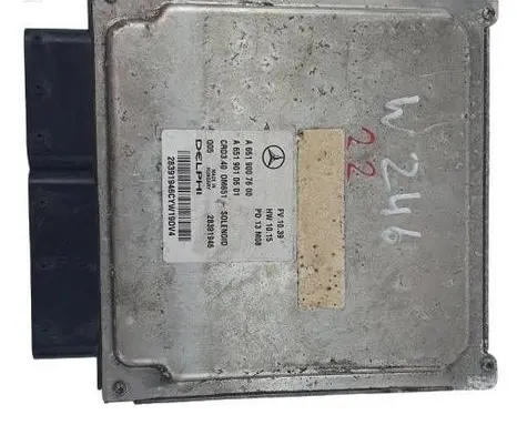 Mercedes-Benz B W246 W242 Engine control unit/module A6519007600