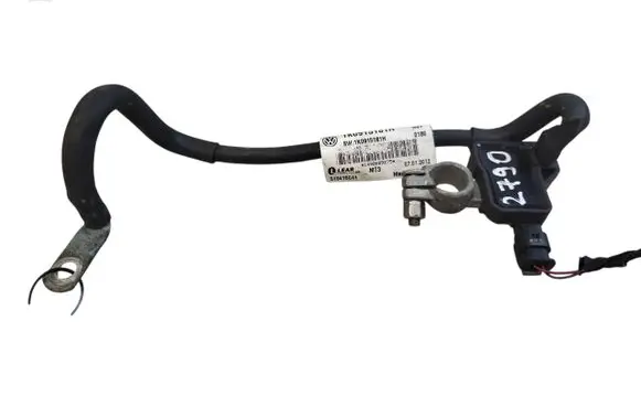 Skoda Octavia Mk2 (1Z) Negative earth cable (battery) 1K0915181H 1490689275