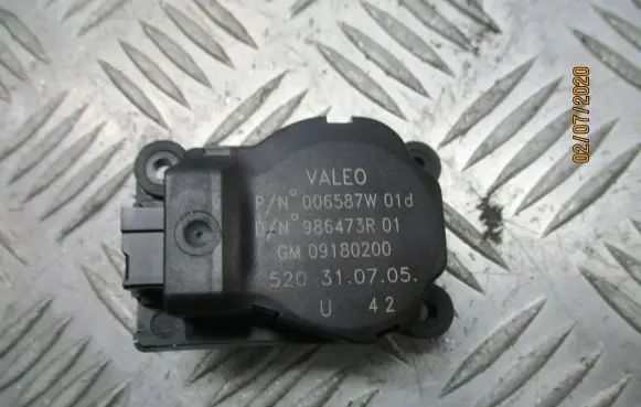 Opel Vectra C A/C air flow flap actuator/motor 09180200