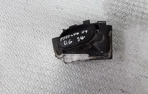 Peugeot 206 Rear door interior handle 9623698077
