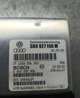 Volkswagen Phaeton Gearbox control unit/module 3d0927156M