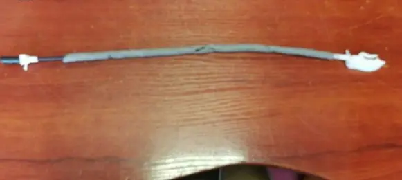 Front door cable line