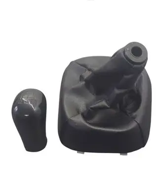 Gear lever shifter trim leather/knob