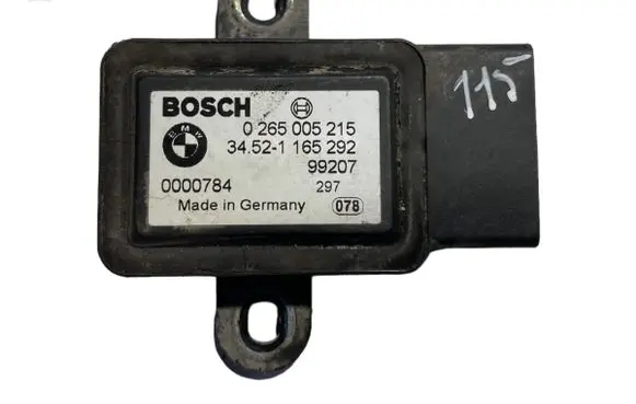 BMW 5 E39 ESP acceleration yaw rate sensor 0265005215 0000784