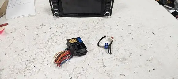 Volkswagen Multivan T5 Sound system wiring loom 3B7035444 RNS510 7L6035680