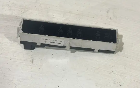 Peugeot 207 Screen/display/small screen 9665103980