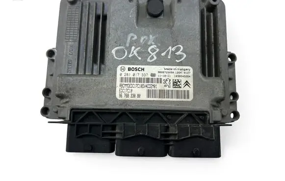 Citroen C3 Engine control unit/module ECU 9676833080 0281017337