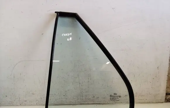 KIA Carens I Rear vent window glass DOT772AS2M435 43R000070 7096MN