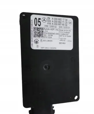 Mercedes-Benz B W246 W242 Other control units/modules A0009051704