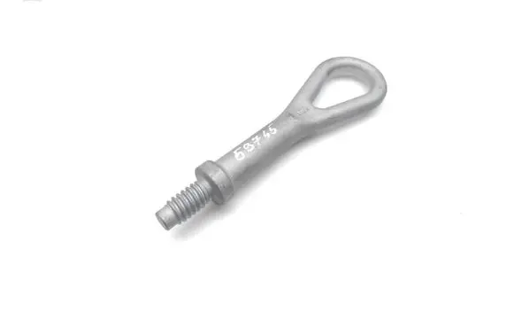 Towing hook eye