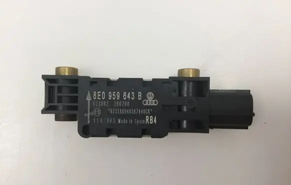 Airbag deployment crash/impact sensor