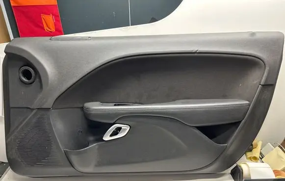 Dodge Challenger Front door card panel trim 5NM00DX9AA LADP1287B5F