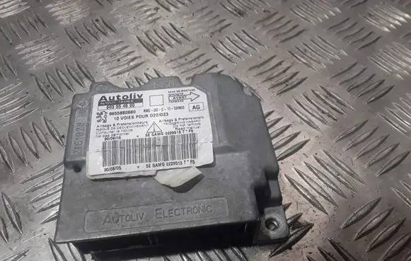 Peugeot 407 Airbag control unit/module 9655880880 603554600