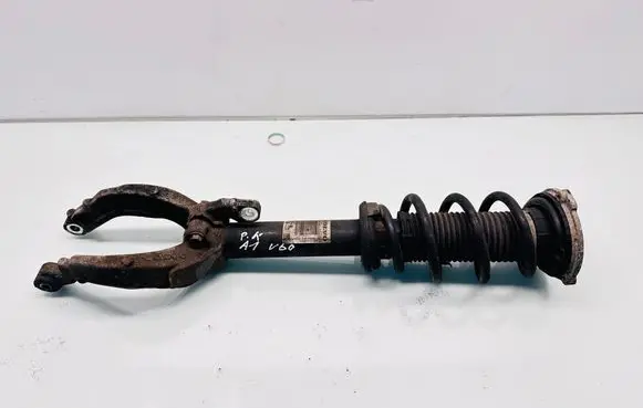 Front shock absorber with coil spring