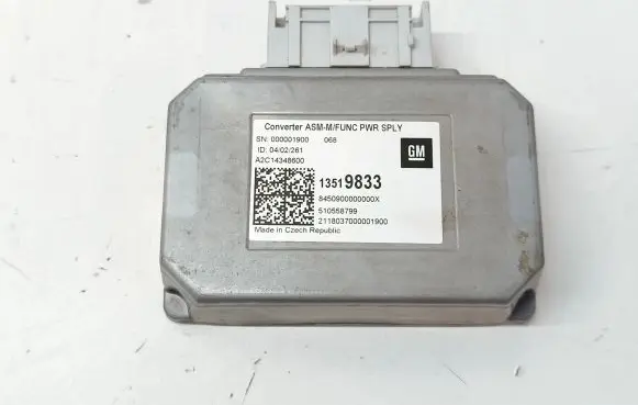 Opel Insignia B Voltage converter inverter 13519833
