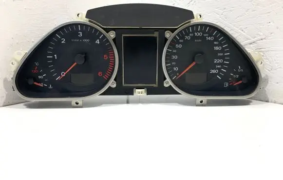 Audi A6 S6 C6 4F Speedometer (instrument cluster) 5550007301