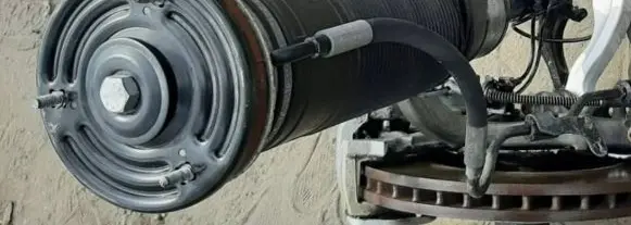 Mercedes-Benz S W221 Front air suspension shock absorber 