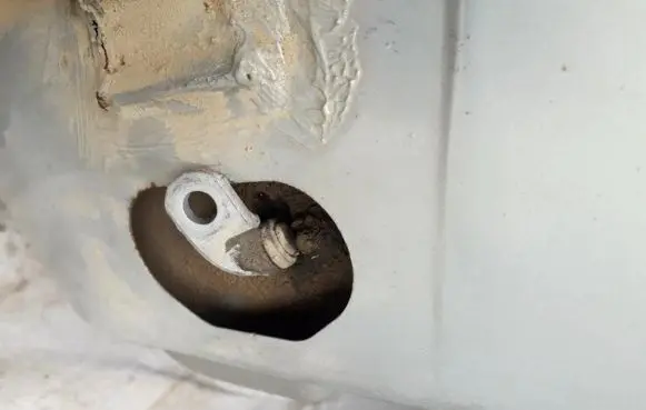 Renault Scenic I Rear door check strap stopper