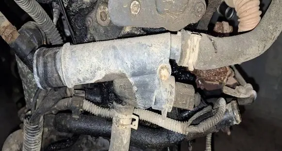 Skoda Roomster (5J) Engine coolant pipe/hose 038121132D