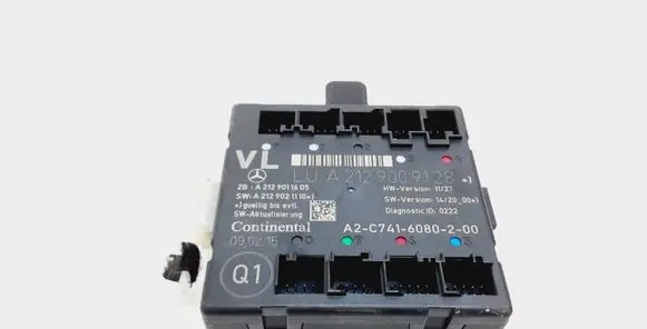 Mercedes-Benz E W212 Door control unit/module A2129009128 A2129011605 A2129021110