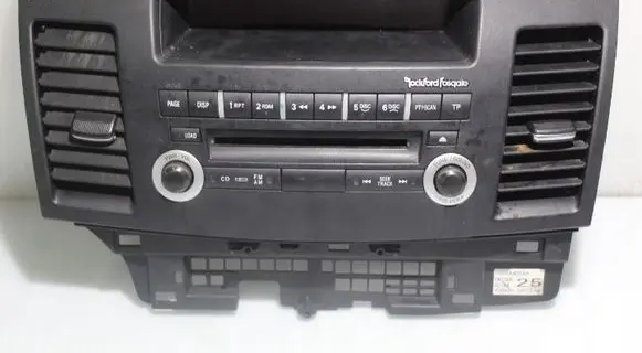 Mitsubishi Lancer X Head unit multimedia control 