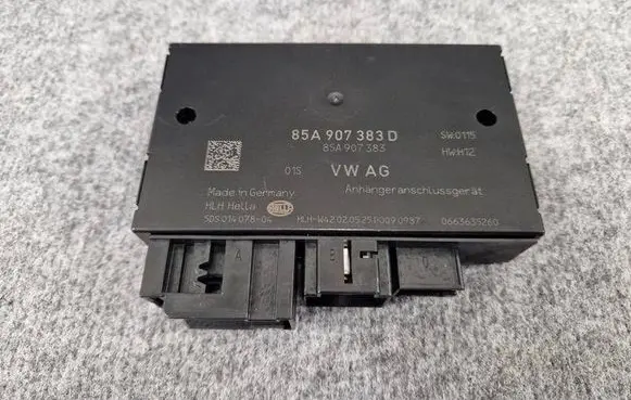 Audi A6 etron 85E Tow bar relay 85A907383D 5DS01407804 85A907383