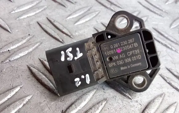 Volkswagen Golf VI Air pressure sensor 03G906051D 0261230267 100914T230547B