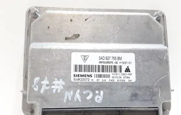 Porsche Cayenne (9PA) Gearbox control unit/module 0AD927755BM