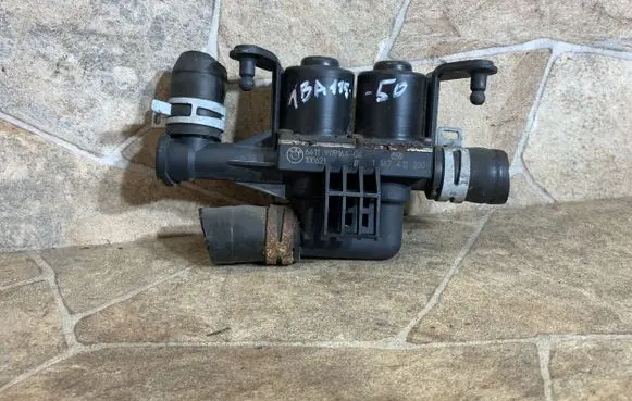 Coolant heater control valve