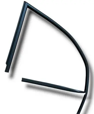 Volkswagen Touareg I Front door rubber seal S123 7L0837432C