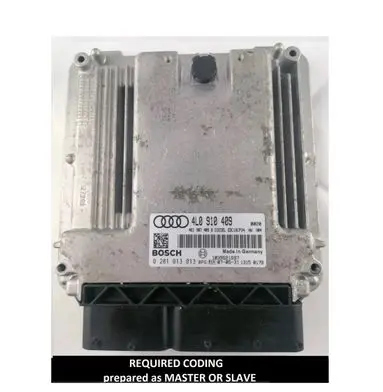 Audi Q7 4L Engine control unit/module 4E1907409 0281013013 4L0910409