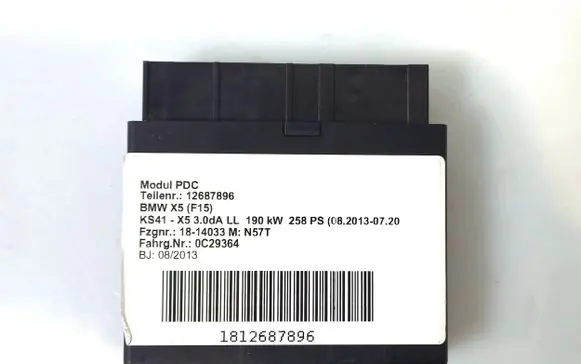 BMW 2 F46 Parking PDC control unit/module 66339327352 9327352 66209338554