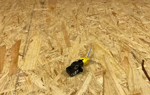 Airbag deployment crash/impact sensor