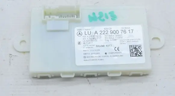 Mercedes-Benz E W213 SAM control unit A2229007617