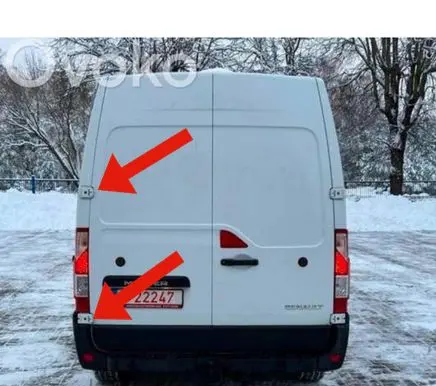Renault Master III Loading door hinge set 844000013R