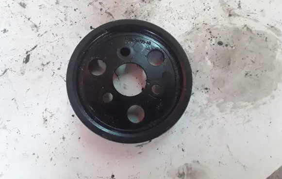 Jaguar XF Power steering pump pulley 4R8Q3A733AB