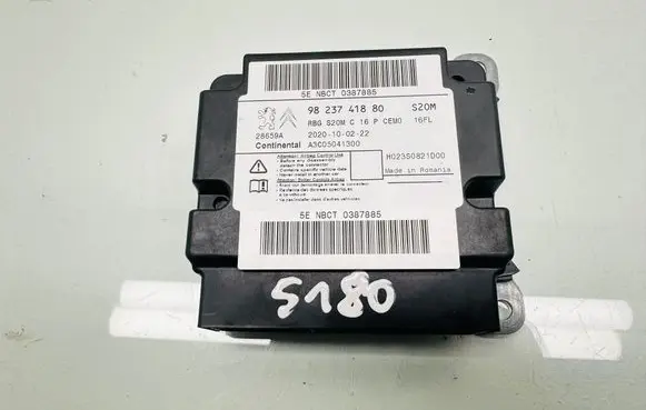 Citroen C5 Aircross Airbag control unit/module 9823741880