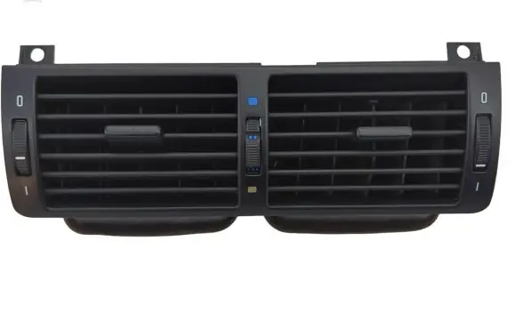 BMW 3 E46 Dash center air vent grill 468361895 8370741 8363199