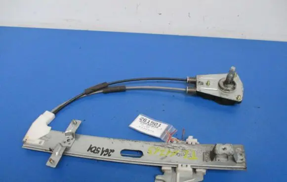 Mazda 323 Rear door window regulator with motor