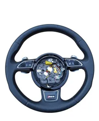 Audi RS6 C7 Steering wheel 4H0124A 4G0419091BK