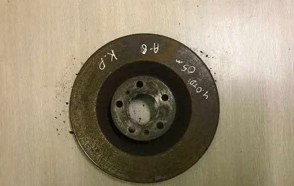 Audi A8 S8 D3 4E Front brake disc