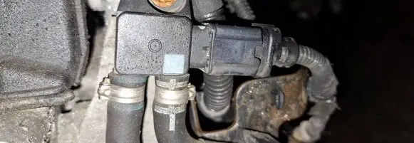 Citroen C3 Exhaust gas pressure sensor 9662143180