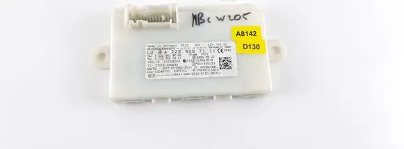 Keyless (KESSY) go control unit/module