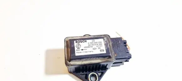 Renault Scenic I ESP acceleration yaw rate sensor 8200074266 02650052590008019