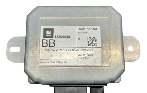 Opel Mokka GPS navigation control unit/module 13306648