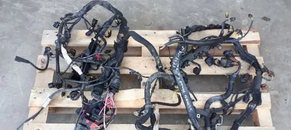 Engine installation wiring loom