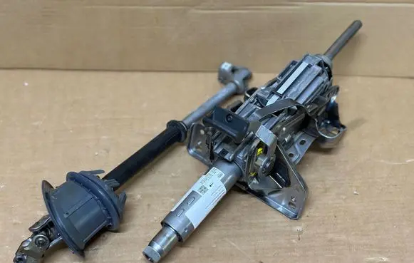 Steering wheel axle