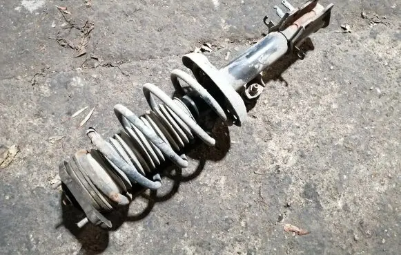 Fiat Doblo Front shock absorber with coil spring