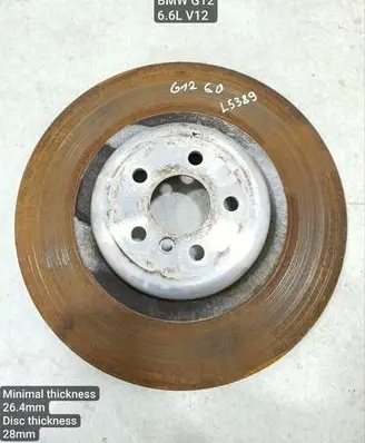 BMW 7 G11 G12 Front brake disc 6871258